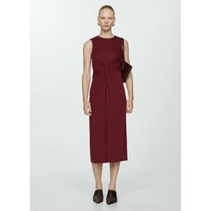 Платье MANGO, размер XS, красный