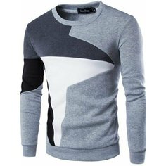 Пуловер размер M, , светло-серый, светло-серый Нет бренда