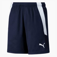 Шорты PUMA teamLIGA, размер 140, cиний