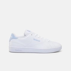 Кеды Reebok Court Clean, размер 8,5 US, белый/голубой