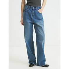 Джинсы широкие Maison David, размер XS, Темно-голубой