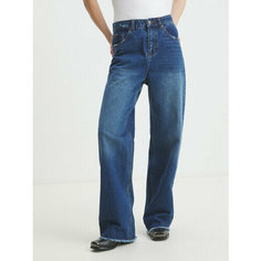 Джинсы широкие Maison David, размер M, cиний