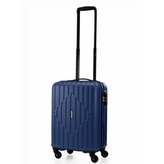 Чемодан American Tourister, 35 л, размер S, синий