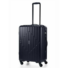 Чемодан American Tourister, 65 л, размер M, черный