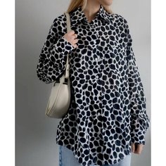 Рубашка , размер oversize, черный Нет бренда