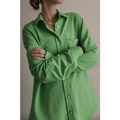 Рубашка , размер 46, зелeный Нет бренда