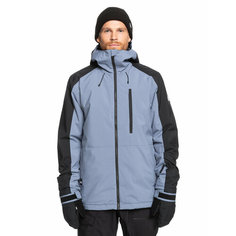 Куртка Quiksilver, размер XL, голубой/черный