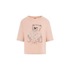 Футболка GUESS, размер XS, розовый