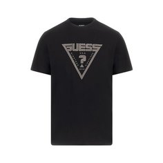 Футболка GUESS, размер XL, черный