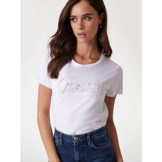 Футболка GUESS, размер L, белый