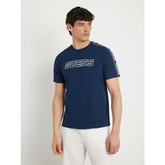 Футболка GUESS ARLO CN T-SHIRT, размер XXL, синий
