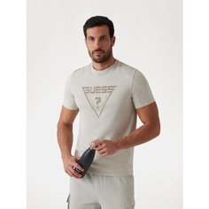 Футболка GUESS, размер L, серый
