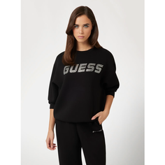 Свитшот GUESS Cecilia CN Sweatshirt, , размер XS, , черный
