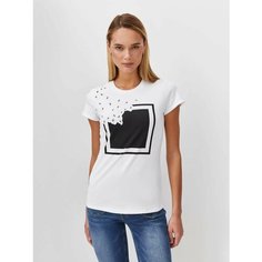 Футболка JUST CLOTHES, размер 42, белый 2