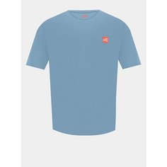 Футболка JUST CLOTHES, размер M, Темно-голубой