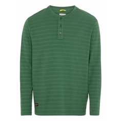 Футболка Camel Active Henley 1/1 Arm, размер S, зеленый
