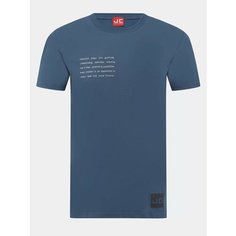 Футболка JUST CLOTHES, размер 50, голубой