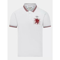 Поло Aeronautica Militare, размер XXL, белый