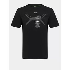 Футболка BOSS, размер XL, черный