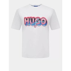 Футболка HUGO, размер XXL, белый