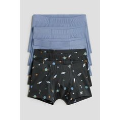 Трусы H&M Space, размер 8-10 лет, синий