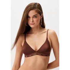 Бюстгальтер GUESS Jane Soft Triangle, размер M, коричневый