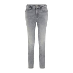 Джинсы скинни GUESS 1981 Skinny, размер 28/31, серый
