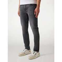 Джинсы скинни GUESS CHRIS, размер 33/32, серый