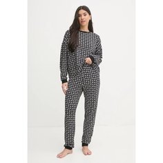 Пижама GUESS SIMONA LOUNGEWEAR SET, размер S, черный