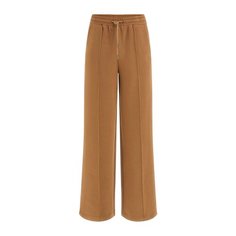 Брюки GUESS Gelsey Straight Leg Pants, размер S, желто-коричневый