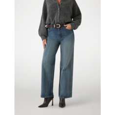 Джинсы палаццо GUESS Clair Palazzo, размер 30/30, синий