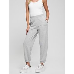 Брюки джоггеры GUESS Rhinestones Jogger, размер XL, серый