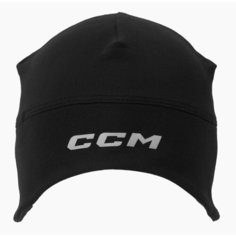 Шапка бини CCM OUTDOOR THERMAL для взрослых и детей, размер OSFA, black