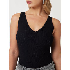 Топ GUESS, размер XS, черный