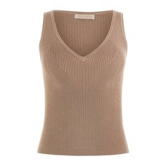 Топ GUESS, размер L, коричневый