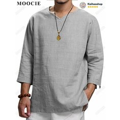 Футболка MOOCIE, размер 3XL, серый