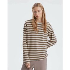 Лонгслив Gloria Jeans, размер L (48-50), , бежевый/коричневый