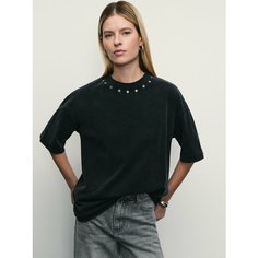 Футболка Zarina, размер M (RU 46), черный