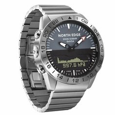 Наручные часы NORTH EDGE 5 Sports, серебристый