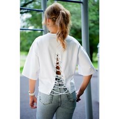 Футболка спортивная Inferno Style, размер M-L, белый