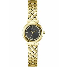 Наручные часы GUESS, черный, золотой