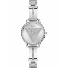 Наручные часы GUESS, серебряный