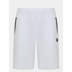Шорты EA7 EMPORIO ARMANI, размер M, белый
