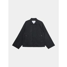 Куртка Jungles Jungles Pleated Pinstripe Wool, размер XXL, black