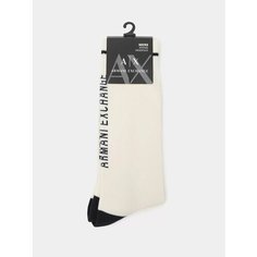 Носки Armani Exchange, размер L/XL, молочный