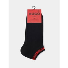 Носки HUGO, размер 39/42, черный