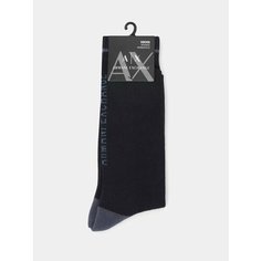 Носки Armani Exchange, размер L/XL, темно-синий