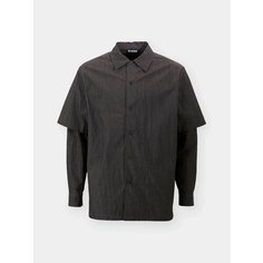Рубашка Han Kjobenhavn Two-Layered L/S, размер 50, dark grey