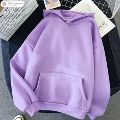 Толстовка размер INT S, , фиолетовый Нет бренда