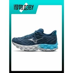Кроссовки Mizuno, размер EU 39 стопа (25CM), синий